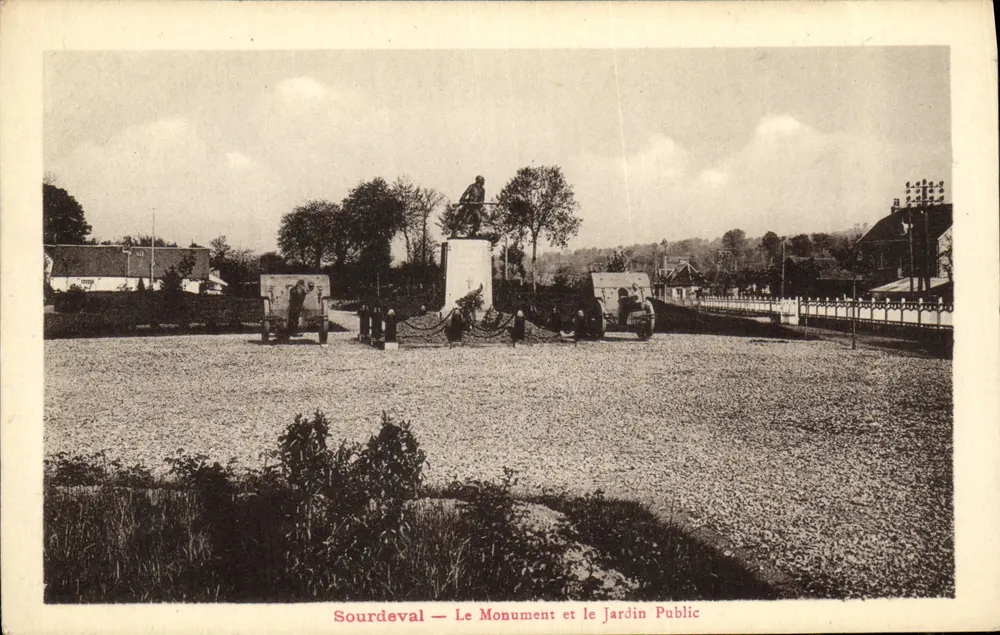 Sourdeval — Der Denkmal und der Öffentliche Garten — Verlag Raspail - Vorderseite