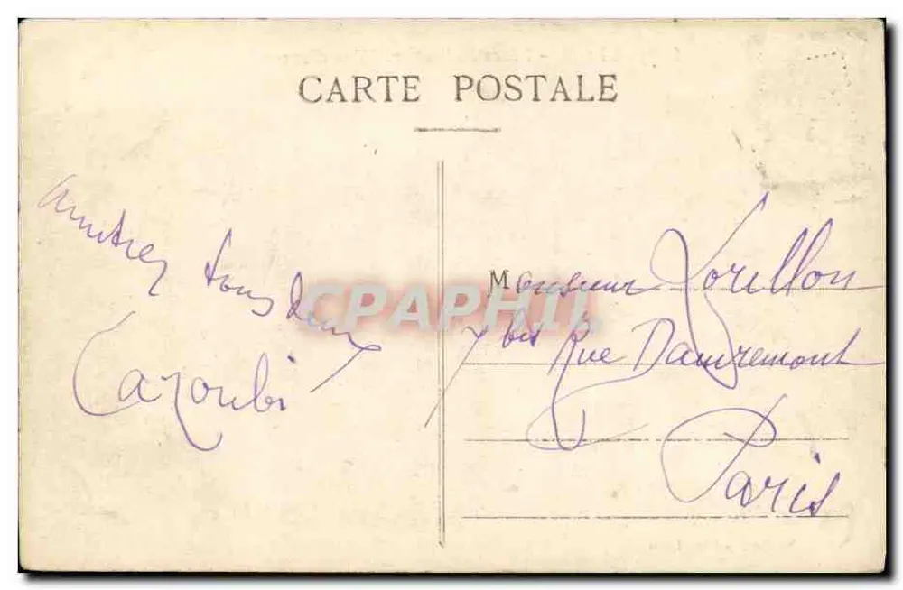 LYON. - Praça Bellecour. (Visão geral) — 5159, editor não identificado - Verso