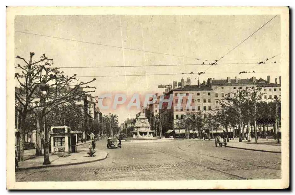 Place Morand — Lyon — Vistas de Lyon, CL 415 - Frente