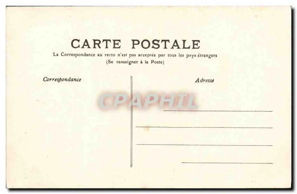 Rota de La Bourboule para o Mont-Dore — A Auvergne — C&C n°281 - Verso