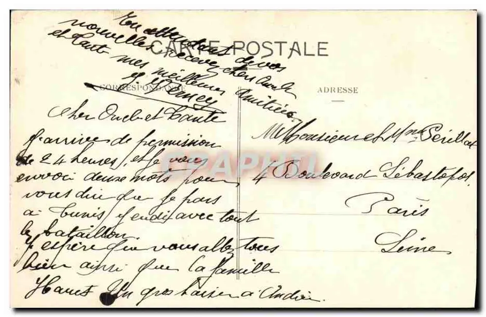 LYON - Pont du Midi und Quai Gaillleton — E. C. L. — n°13 - Rückseite