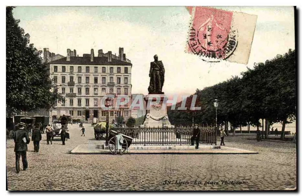 Lyon - Plac - Photomann, n°59 - Awers