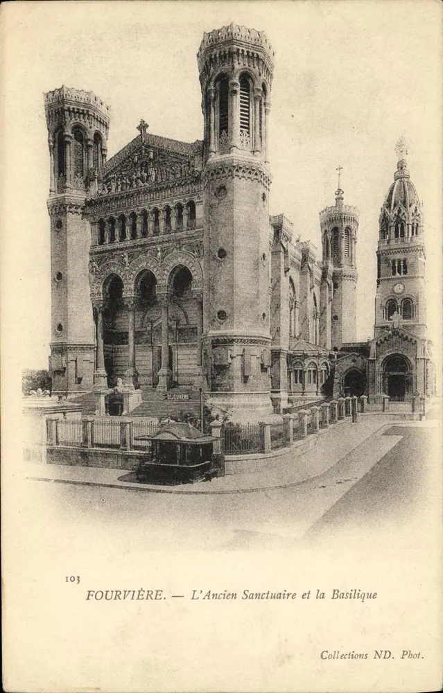 Fourvière — Das Alte Heiligtum und die Basilika — Collections ND. Phot. n°103 - Vorderseite