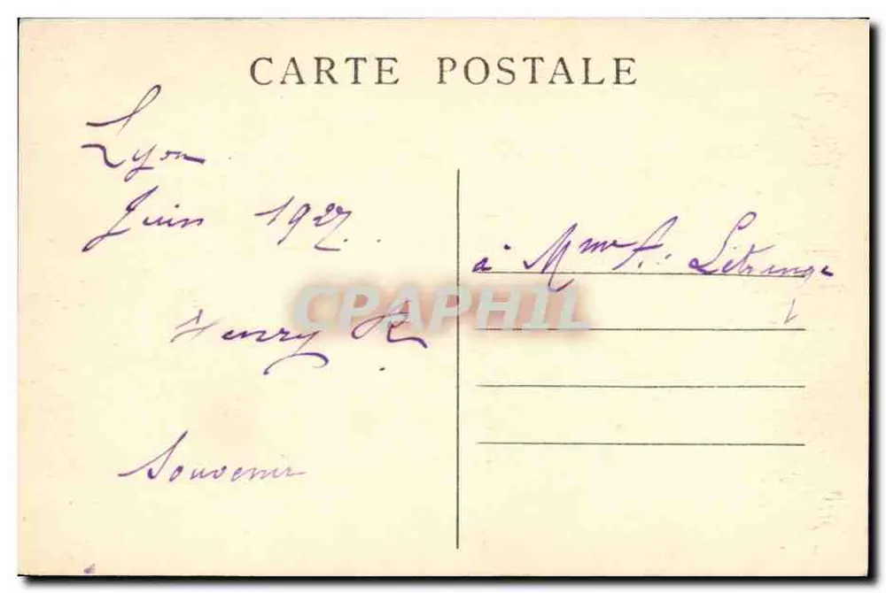 LYON — Straße Saint-Barthélemy — Innenansicht der Kapelle Sainte-Philomène - Rückseite