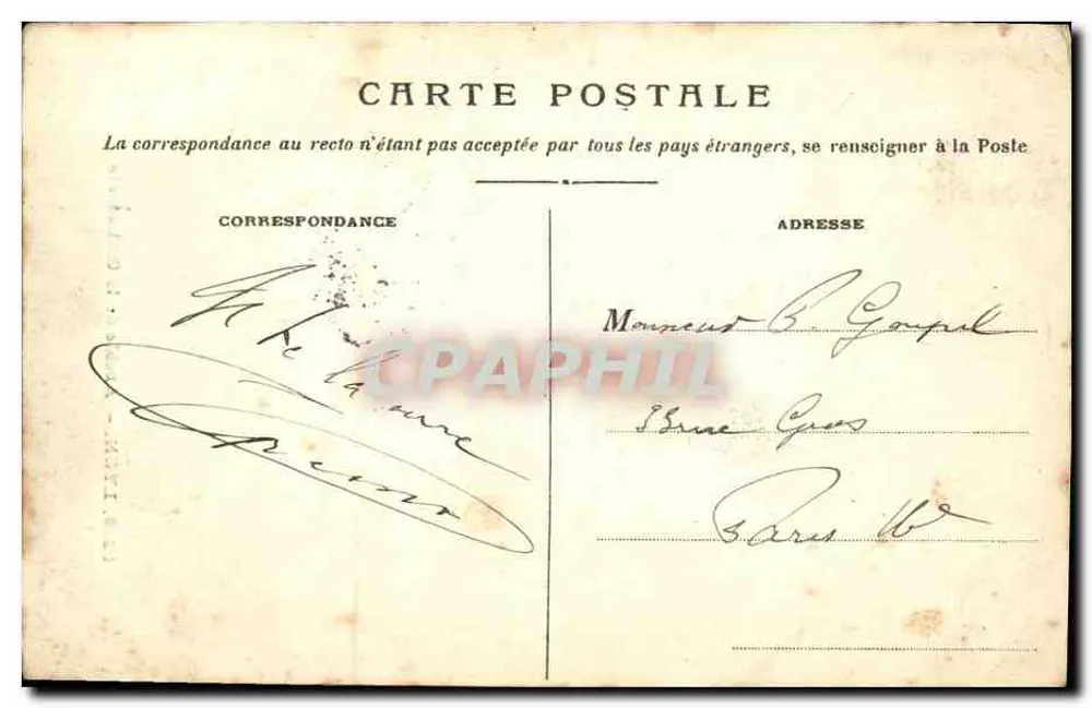 LYON — Abside da Catedral — S.F. n° 5248 - Verso