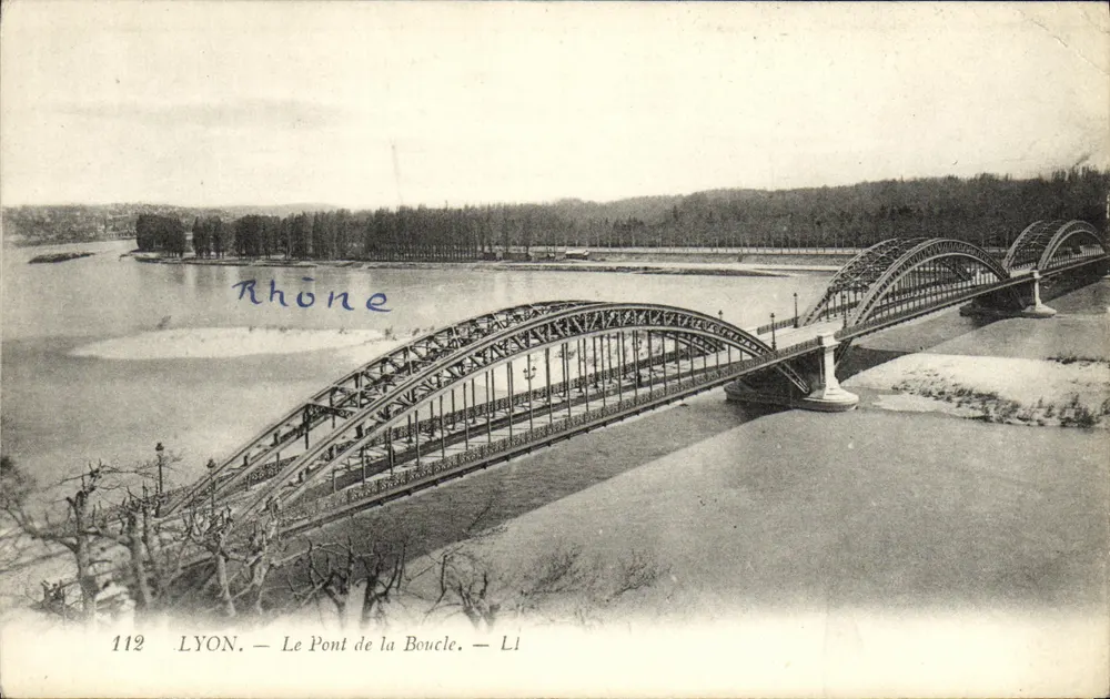 LYON — O Ponte da Boucle — editor Li, n° 112 - Frente
