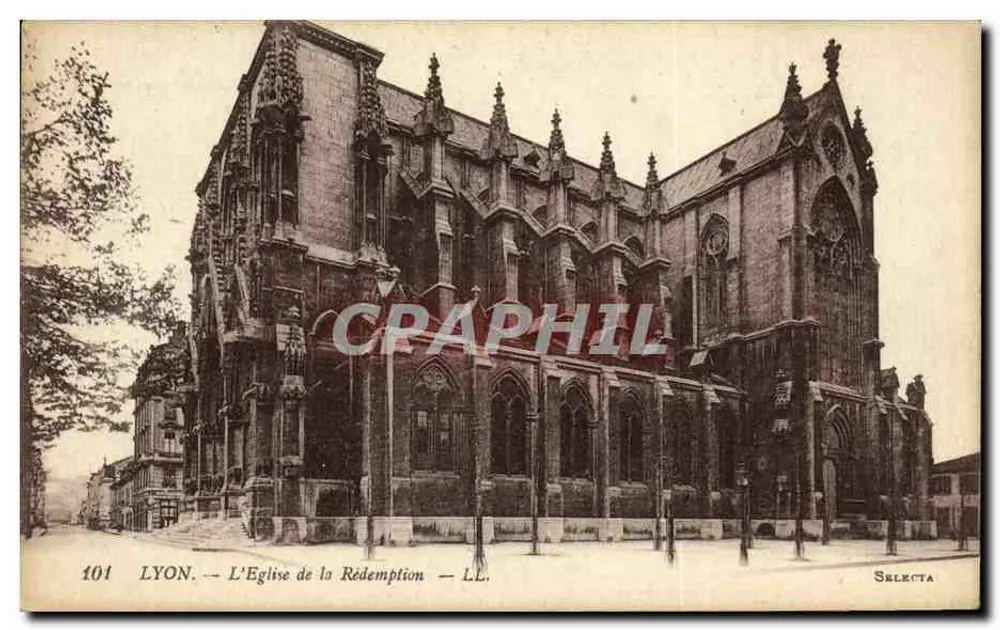 LYON — A Igreja da Redenção — SELECTA - Frente