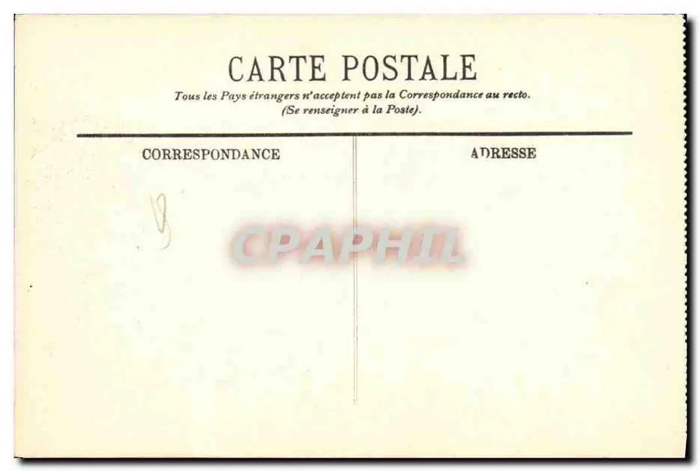 La Bourboule — Boulevard de la République und Puy-Gros — LL - Rückseite