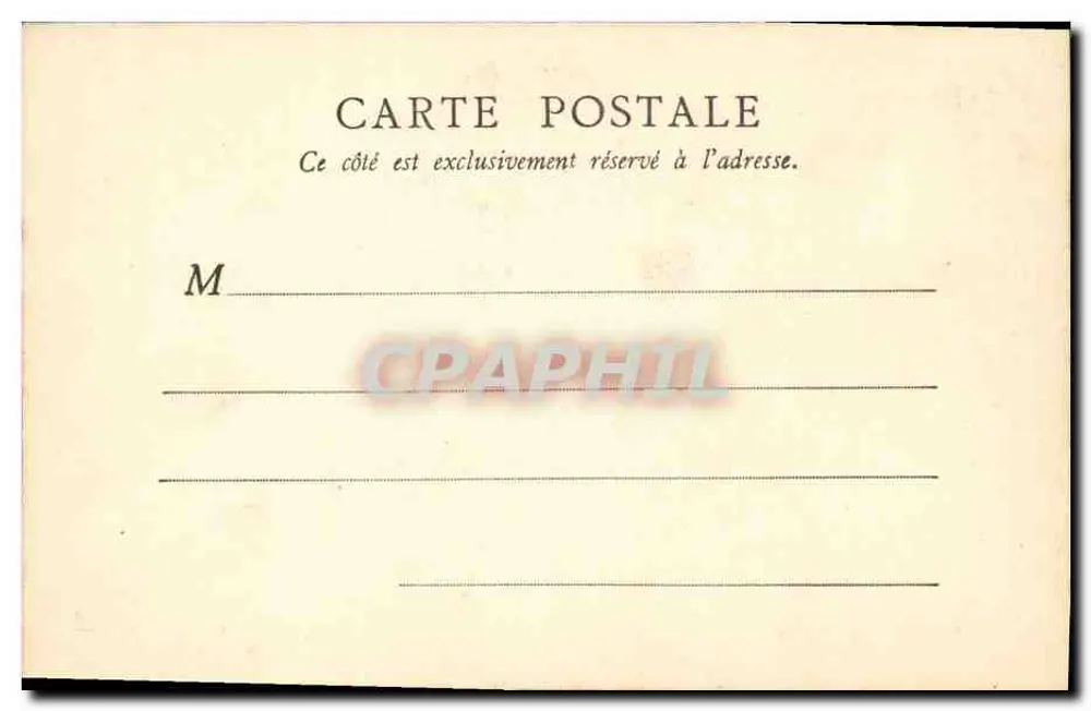 La Bourboule — Cascata do Lago — B.F. Paris - Verso