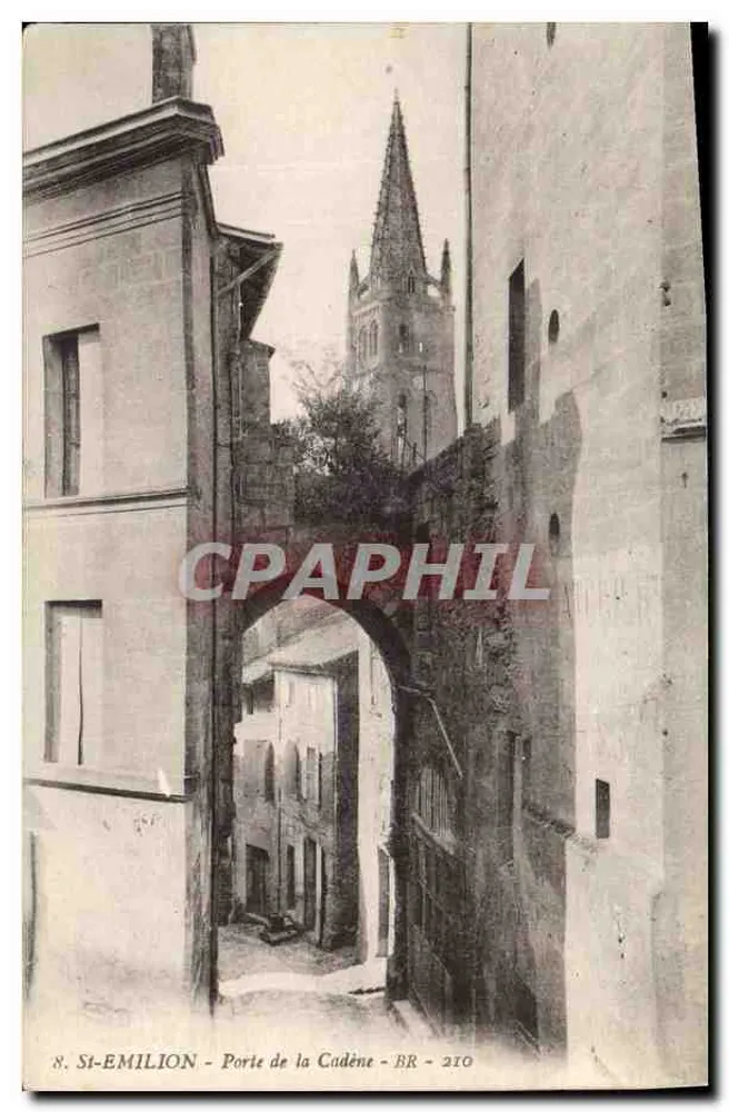 Saint-Émilion - Porta da Cadène - BR - 210 - Frente