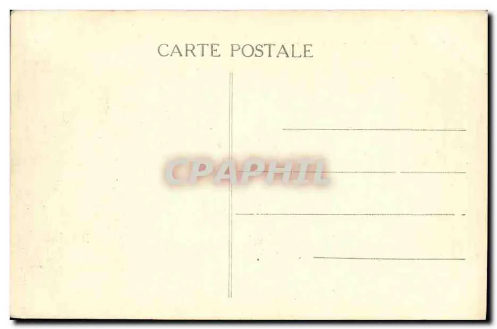 Bordeaux - Place de la Comédie — vista do edifício com colunas e do trem — A.H. 59 - Verso