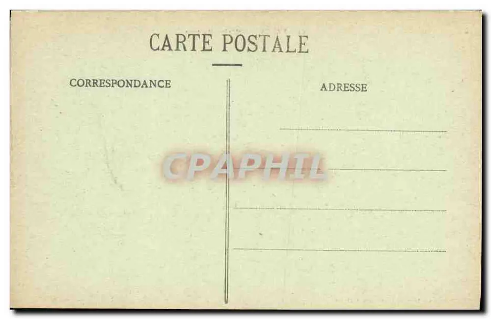 NANCY - Das Militärkrankenhaus — Imprimerie Républicaine de Ramey, n° 62 - Rückseite
