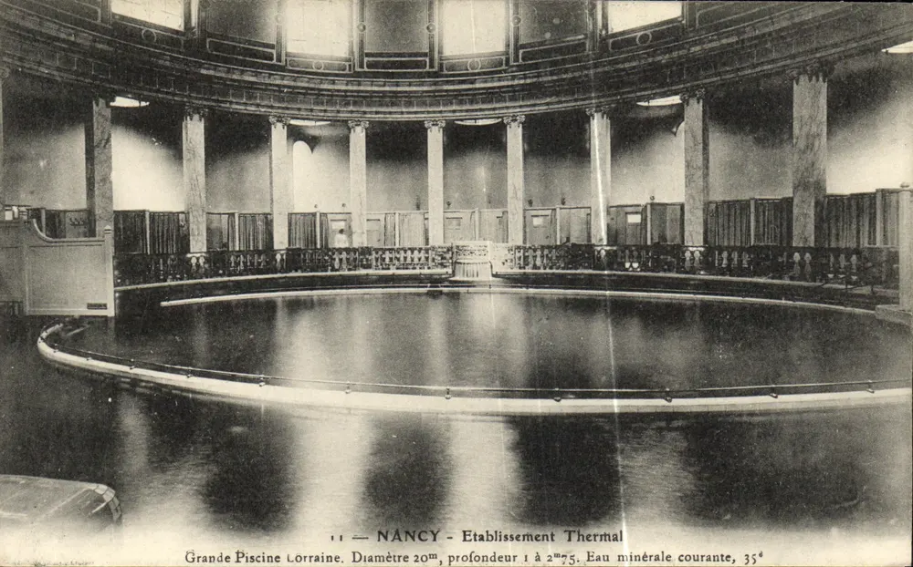 NANCY — Therme — Grande Piscine Lorraine - Vorderseite