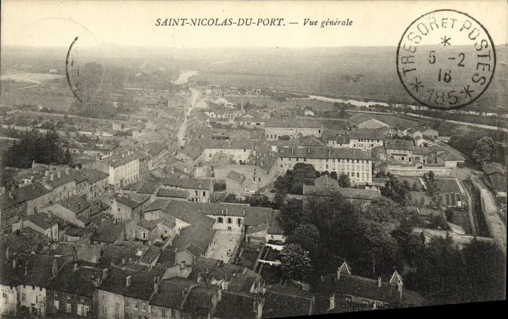 Saint-Nicolas-du-Port — Vista geral — Tresoret Postes - Frente