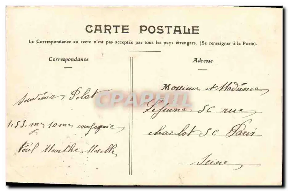 TOUL — Porte Moselle — Laurent, Editor, Toul - Verso