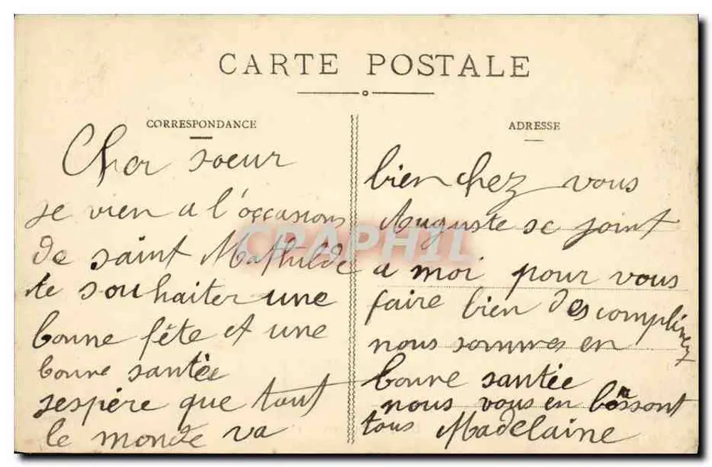 Pont-à-Mousson — A Praça Thiers — Livraria Palenter, n°35 - Verso
