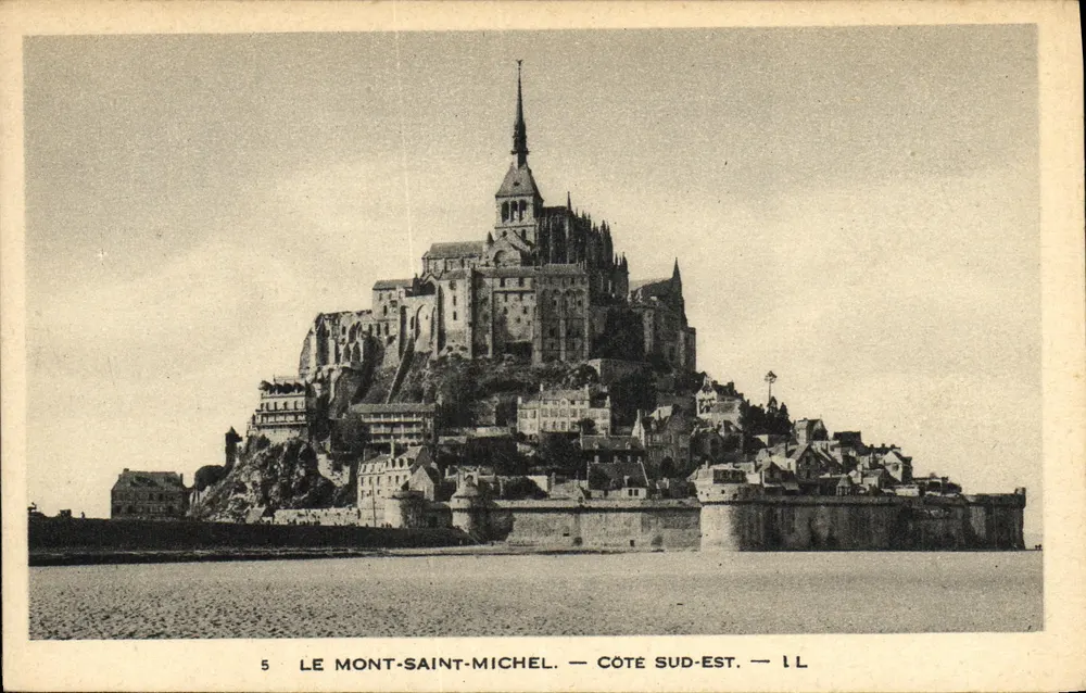 O Mont-Saint-Michel — Costa Sudeste — I.L. - Frente