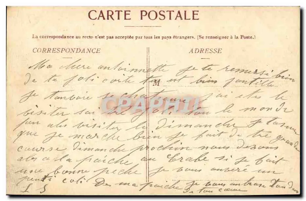Château et tour dans les environs de Cherbourg — éditeur 'Environ de Cherbourg' n°88 - Verso