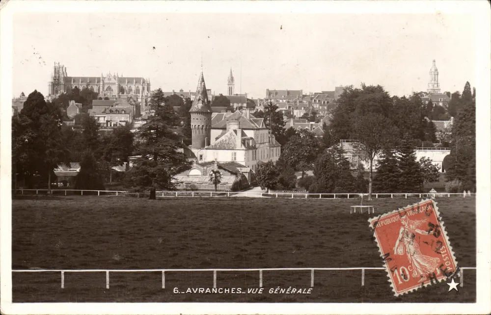 Avranches — Vista geral — Editor não identificado, n° de série 6 - Frente