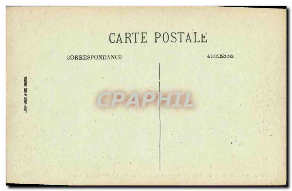 Avranches — Ansicht der Orientierungstafel und der Bucht von Mont-Saint-Michel — LL. - Rückseite