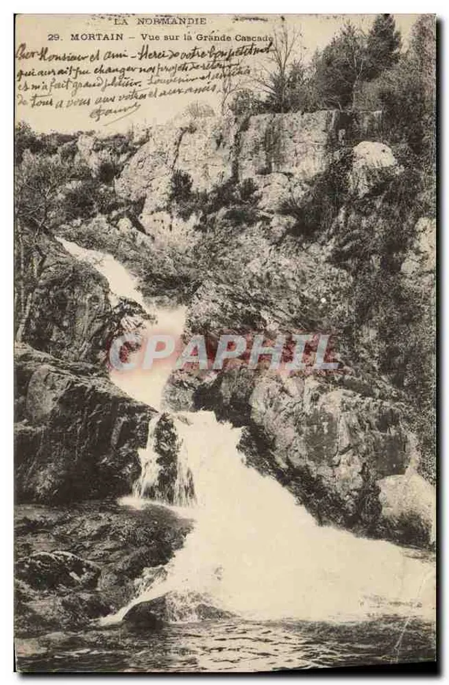 Mortain — Vue sur la Grande Cascade — La Normandie, éditeur non visible - Voorkant