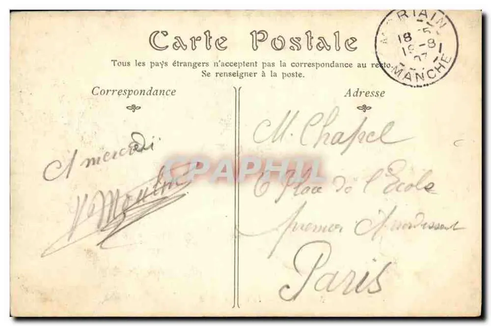 MORTAIN — O Colégio — ND. Fot. n°29 - Verso
