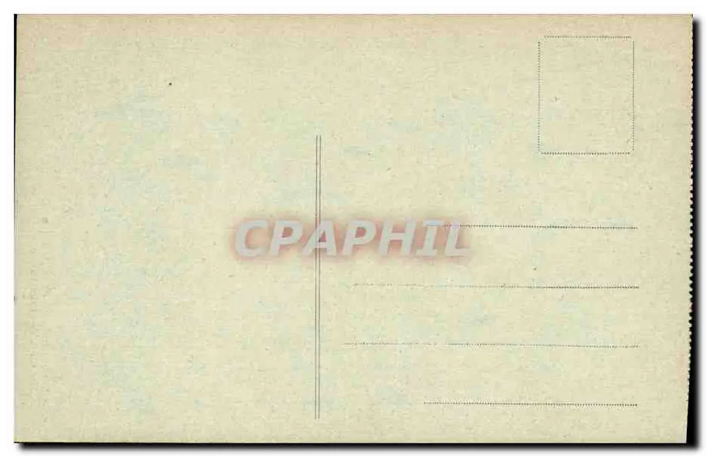 Interior da Basílica — Ruínas de uma basílica — Léon Céphalé, editor, n°6 - Verso