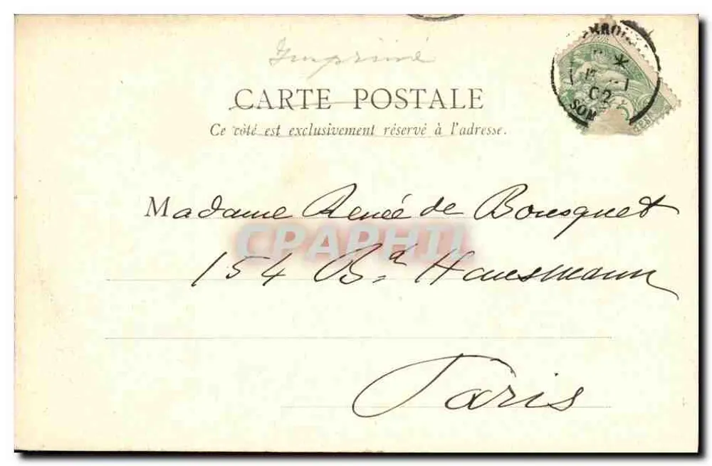 Péronne — Zamek — E. Souillard, fot. - Rewers