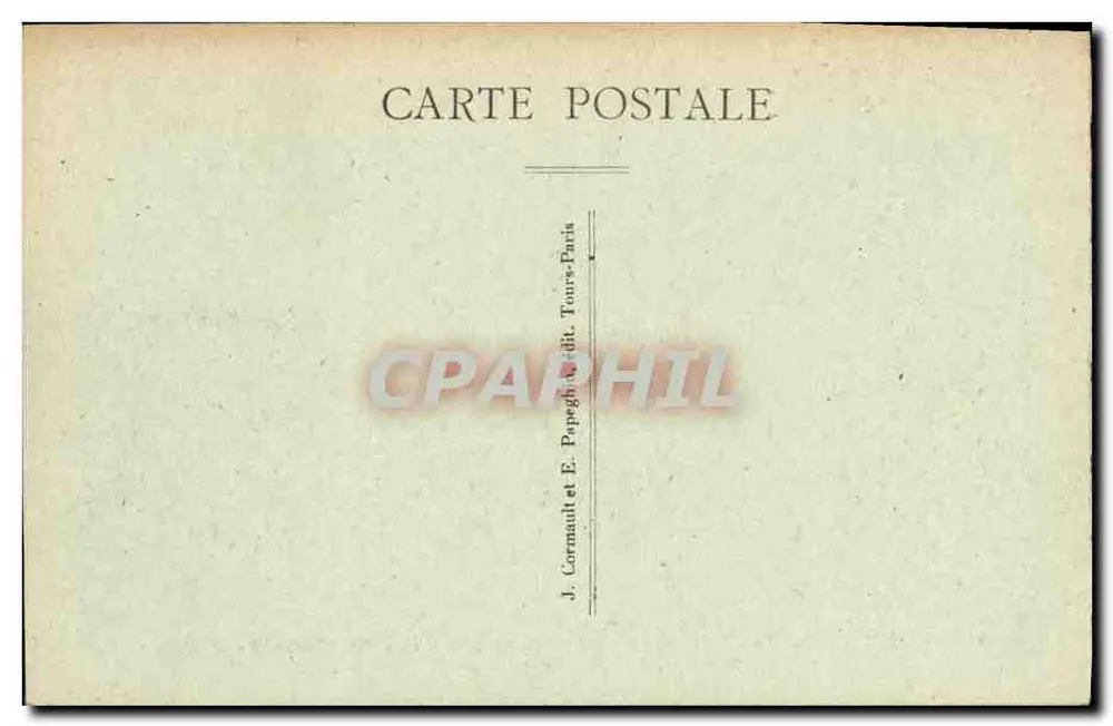 PÉRONNE (Somme) — Nach dem Durchgang der Deutschen — Die Ruinen — Visa Paris N° 2042 - A. P. - Rückseite