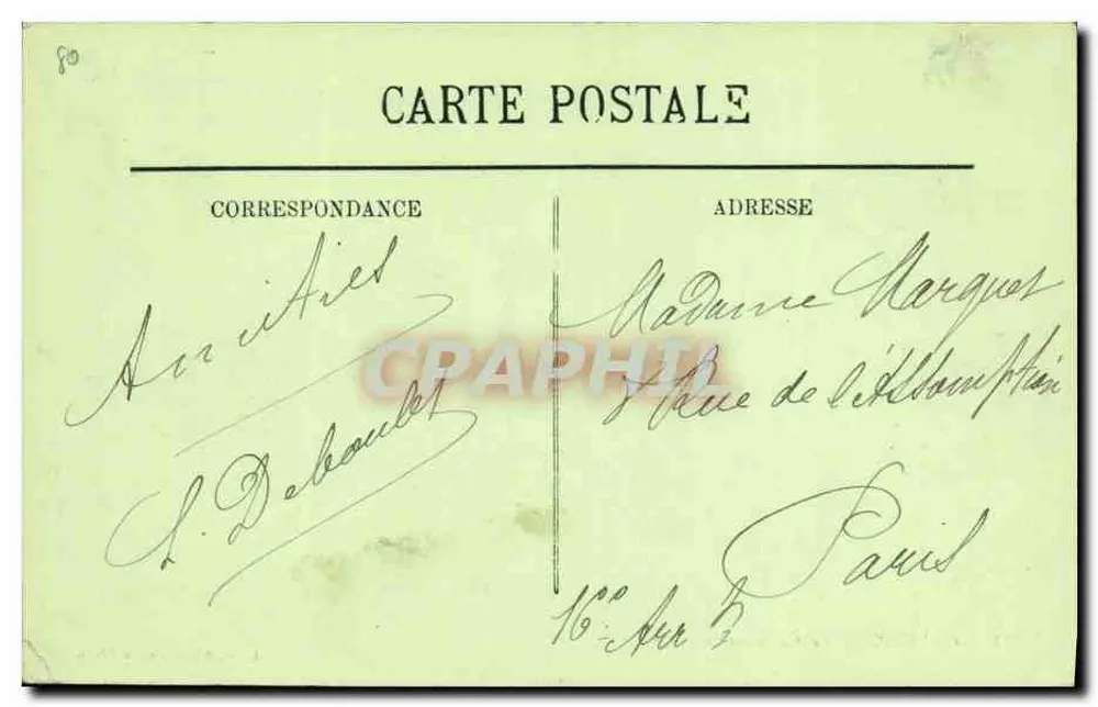CAYEUX — O Casino e a Praia — LL - Verso