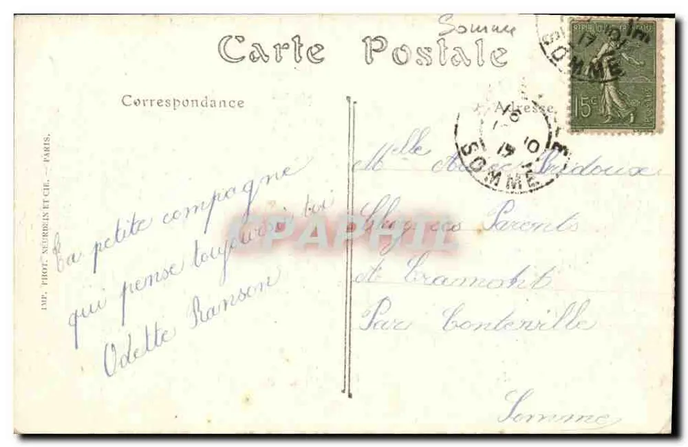 Abbeville — O Museu de Abbeville e de Ponthieu — ND. Fot. - Verso