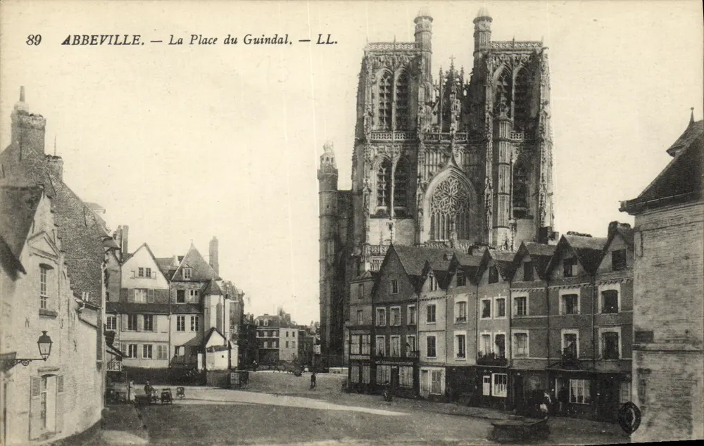 Abbeville — A Praça do Guindal — LL. - Frente