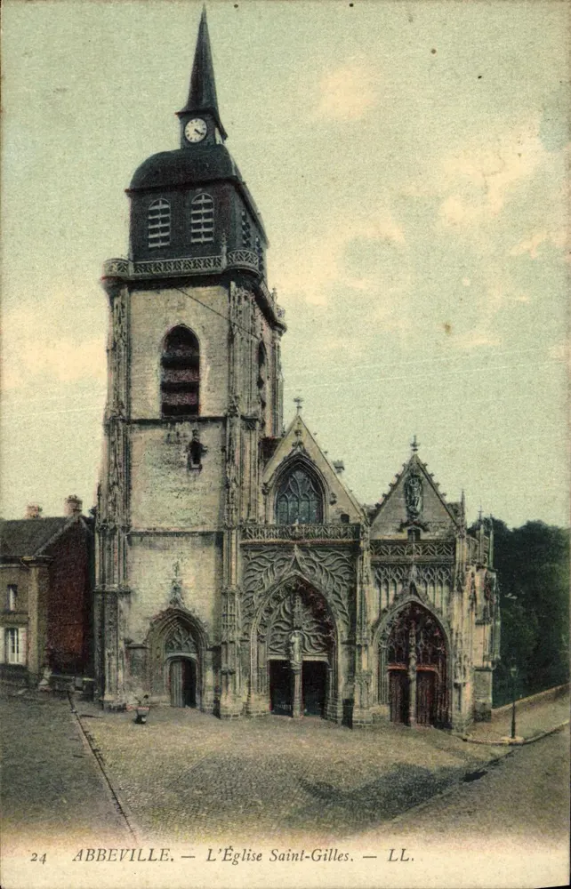 Abbeville — Die Kirche Saint-Gilles — LL. — n°24 - Vorderseite