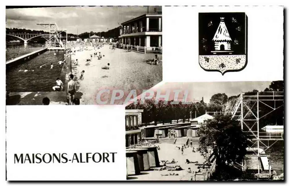 MAISONS-ALFORT — Piscina — Edizioni d'Arte RAYMON - Recto