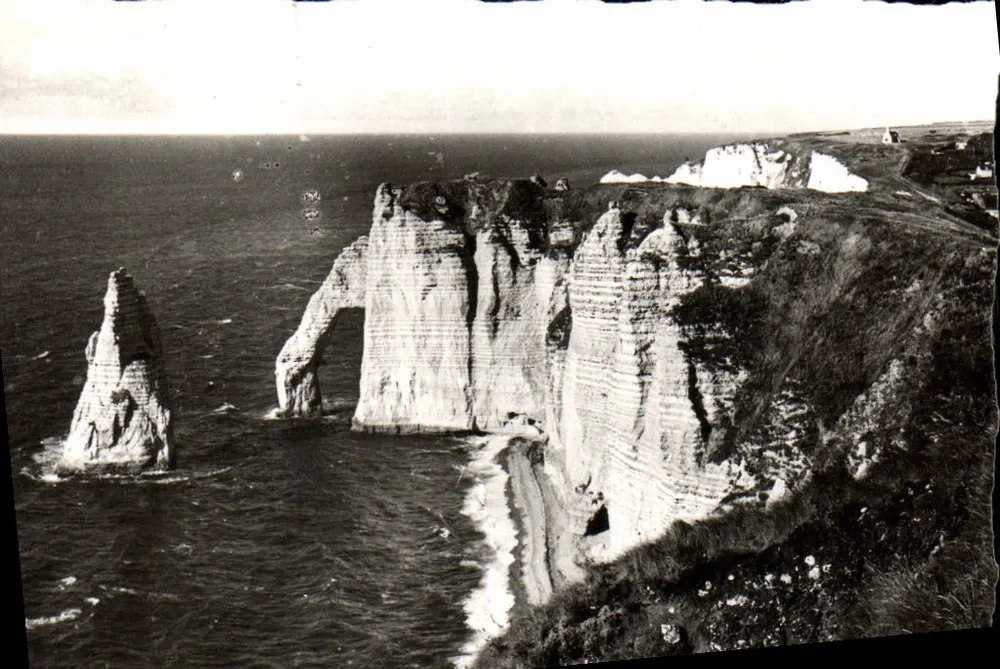 Die Klippen. Die Aval-Tür und die Nadel — Photo Greff - Vorderseite