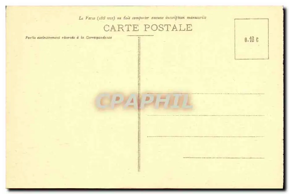 Montpellier - Hôtel St-Côme - Salle des Conférences — Photo L. Calrol - Rückseite