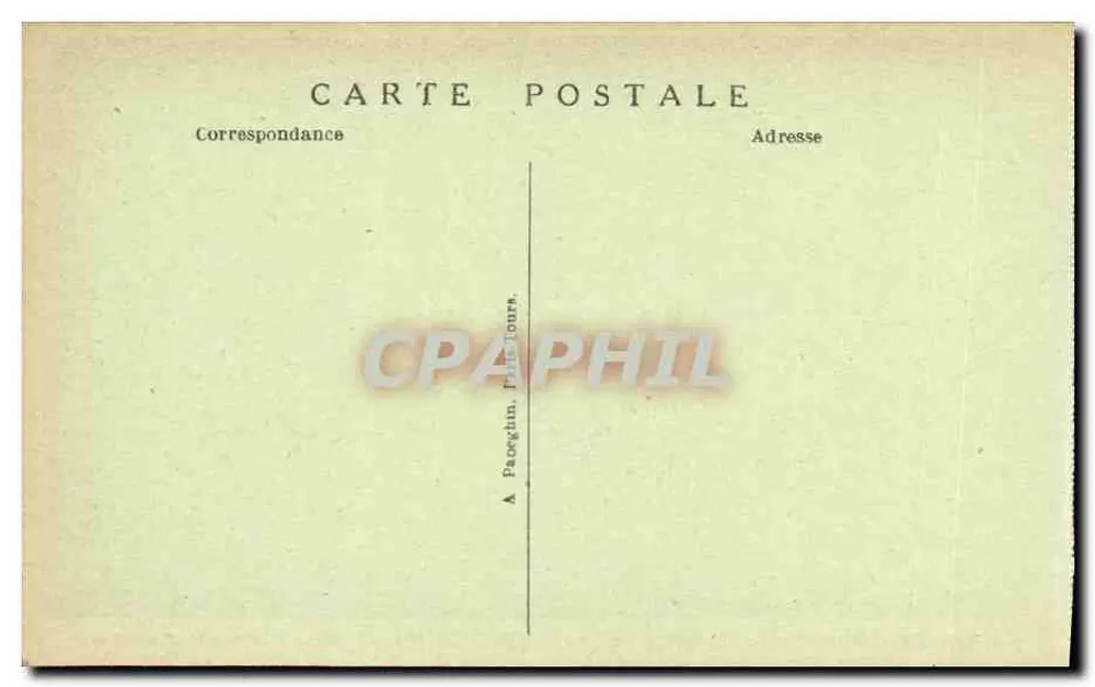 Internationale Ausstellung für Dekorative Künste — Paris — 1925 — Nachtsicht — A.P. - Rückseite