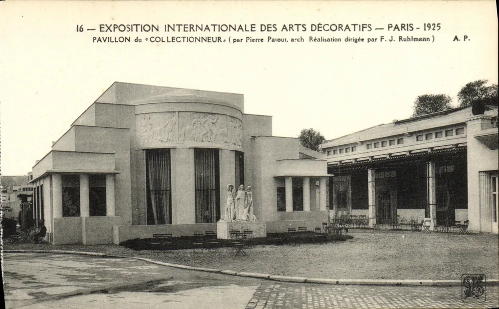 Internationale Ausstellung dekorativer Künste — Paris 1925 — Pavillon des « Sammlers » — A.P. - Vorderseite