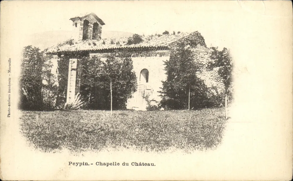 Peypin — Chapelle du Château — Photo-ateliers Baudouin - Marseille - Awers