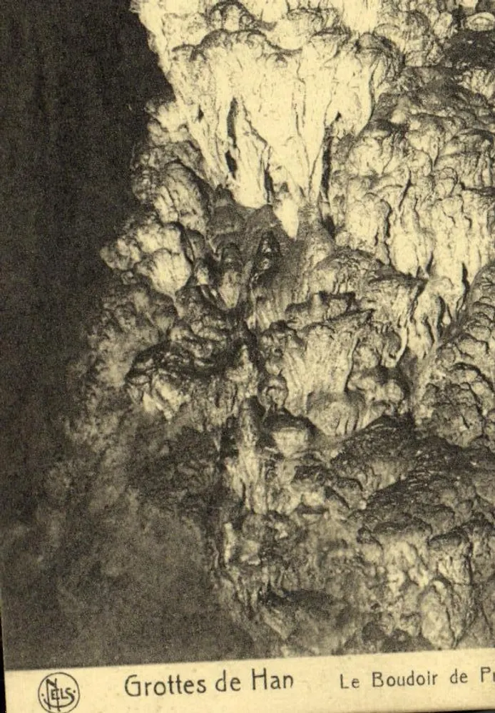 Grutas de Han — O Quarto de Pr — editor N. Lais, n°5 - Frente