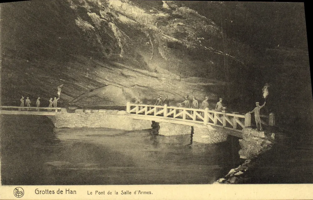 Höhlen von Han — Die Brücke des Waffenraums — N. JELS - Vorderseite