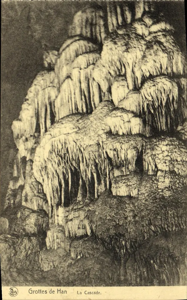 Grutas de Han — A Cascata — Neils - Frente