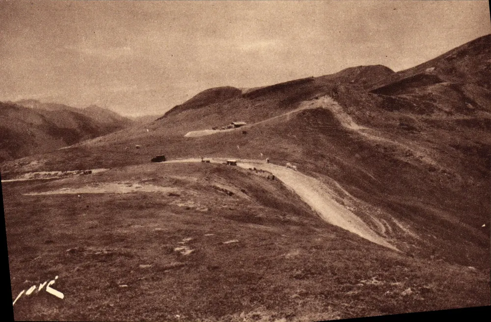 Thermale Route des Col d'Aubisque — Gipelpunkt — Éditions Jové, Pau (B.P.) - Vorderseite