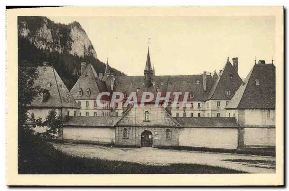 Kloster La Grande Chartreuse — Eingang zum Kloster — Édition des Monuments Historiques, Paris - Vorderseite