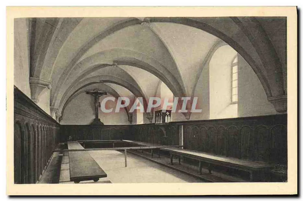 Kloster der Grande Chartreuse — Refektorium der Väter — Edition des Monuments Historiques - Vorderseite
