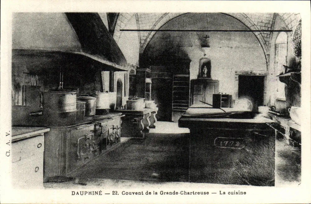 Dauphiné — Konvent von Grande-Chartreuse — Die Küche — CI.A.V. n°22 - Vorderseite