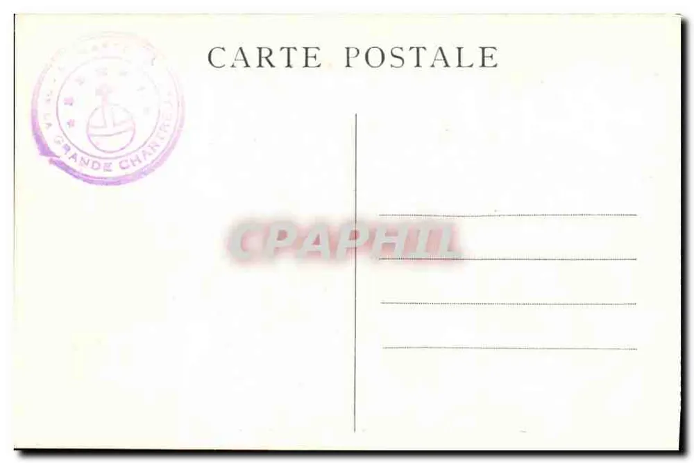 Dauphiné — Konvent von Grande-Chartreuse — Die Küche — CI.A.V. n°22 - Rückseite