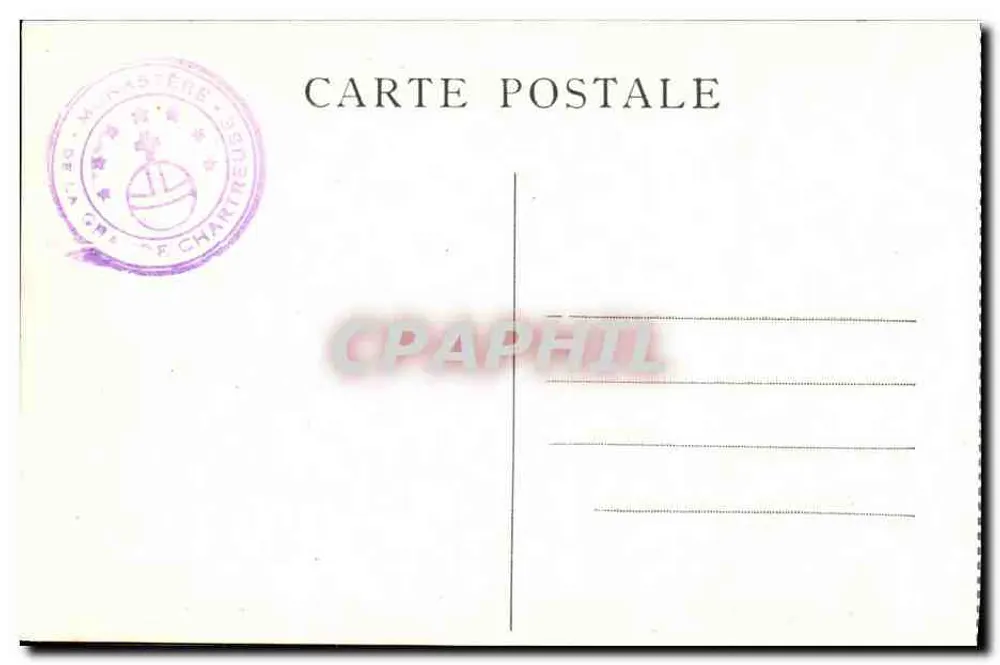 Dauphiné — 63. Konvent von la Grande-Chartreuse — Kapelle Saint-Louis - Rückseite