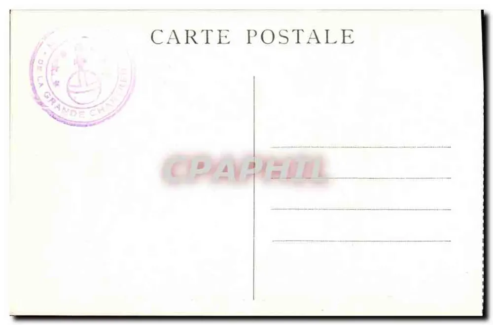 Dauphiné — 83. Konvent der Grande-Chartreuse — Zelle eines Mönchs - Rückseite