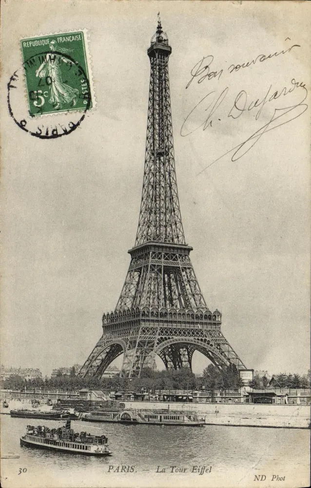 Parigi — La Torre Eiffel — ND Phot, n°30 - Recto